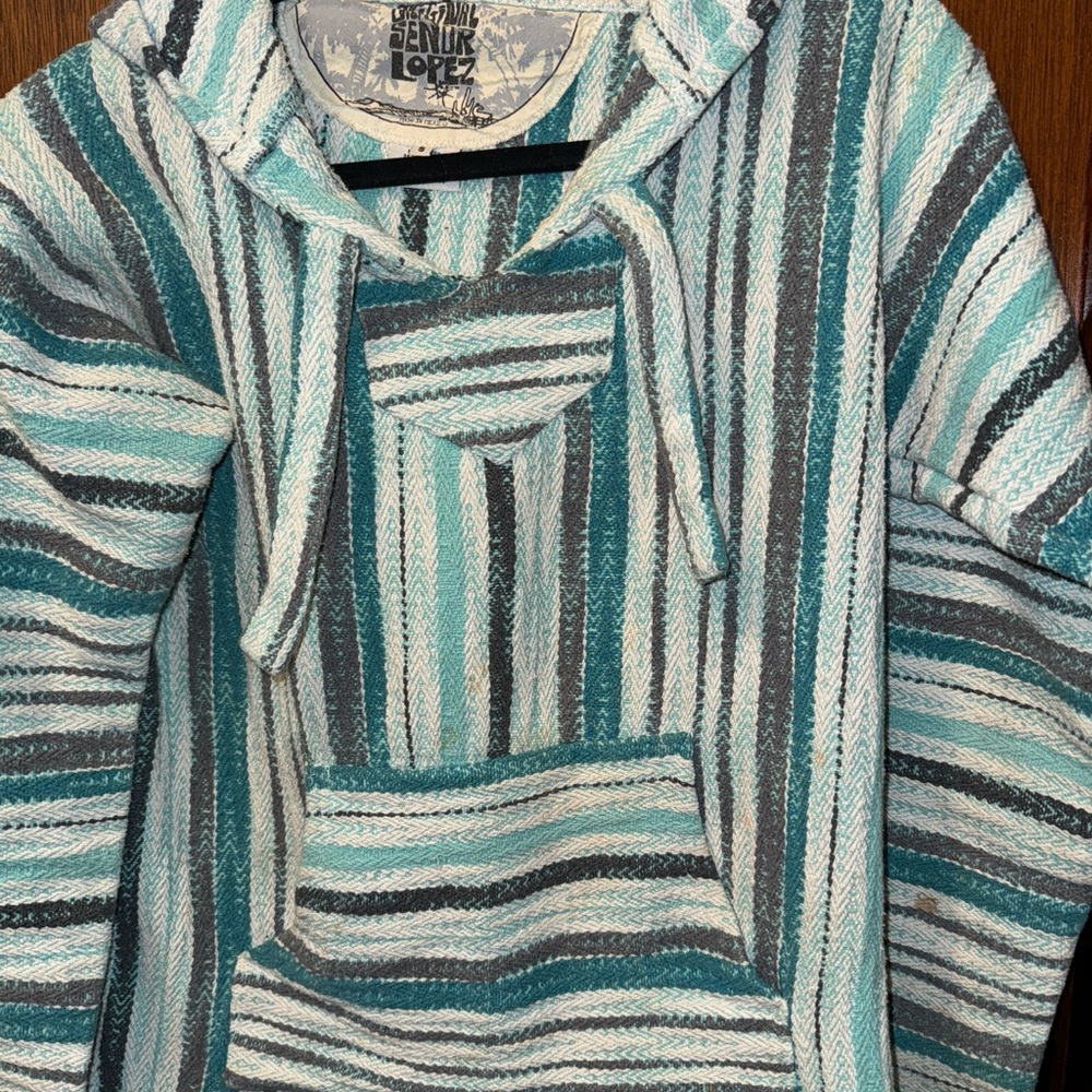 Señor Lopez Striped Baja Hoodie